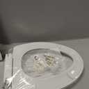 Elongated Toilet Seat 18.5" - Soft Close, Durable PP Toilet Seat, Easy Installation & Removal, Fits Most Toilet Bowls
