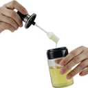 EIKS Oil Bottle with Silicone Brush for Cooking BBQ Kitchen