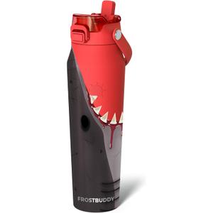 Frost Buddy 32oz Insulated Water Bottle with Straw & Chug Lid | Leak-Proof Stainless Steel | 24-Hours Cold | Sweat-Proof, Cup Holder Friendly | Ideal for Gym, Travel, Sports & Everyday Hydration