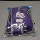 MIGOHI Warm Dog Coat Winter Dog Jacket,Waterproof Cold Weather Coats for Dogs,Fleece Jacket for Small Medium Large Dogs,Reflective Thick Fleece Vest with Leash Hole (Purple)