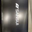 SANSUI 27 Inch Computer Monitor 120Hz, FHD 1080P Flat Monitor, HDMI DP Ports FreeSync, HDR 110% sRGB, Tilt Adjustable Frameless VESA Compatible for Office and Home (ES-27F2, HDMI Cable Included) (Black)