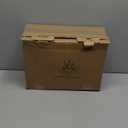 L LOVSOUL Goose Feather Down Fiber Comforter Queen Size, 100% Organic Cotton Fabric Duvet Insert,1200TC,750+Fill Power, Hotel Collection, All Season White Bedding Comforters with 8 Tabs