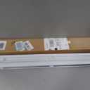 LazBlinds Cordless White 1" Room Darkening Vinyl Mini Blinds, 33.5" W X 64" H Horizontal Window Blinds for Home, Cordless Shades for Indoor Windows