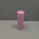 Volhoply 16oz Plastic Skinny Tumbler with Lid and Straw Bulk 8 Pack,Insulated Double Wall BPA Free Matte Acrylic Tumblers,Iced Coffee Travel Mug Reusable Party Cup,Customizable Diy Gifts (Pink,8 Set)