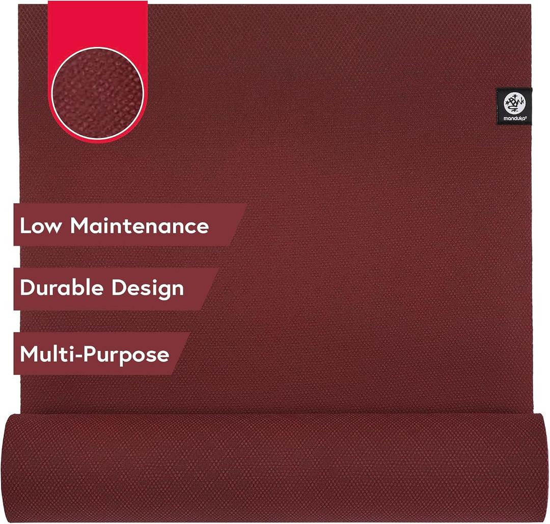 Manduka X Yoga Mat 71" - 5mm | High Performance Fitness Mat | Durable Design | Yoga, Outdoors, Stretching | 71 x 24 inches