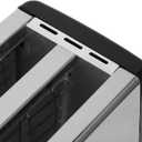 2 Slice Extra Wide Slot Toaster, Stainless Steel Toaster Machine with 6 Toast Settings, Removable Crumb Tray and Compact Design Perfect for Toasting Bread, Bagels, Waffles and Puff Pastry