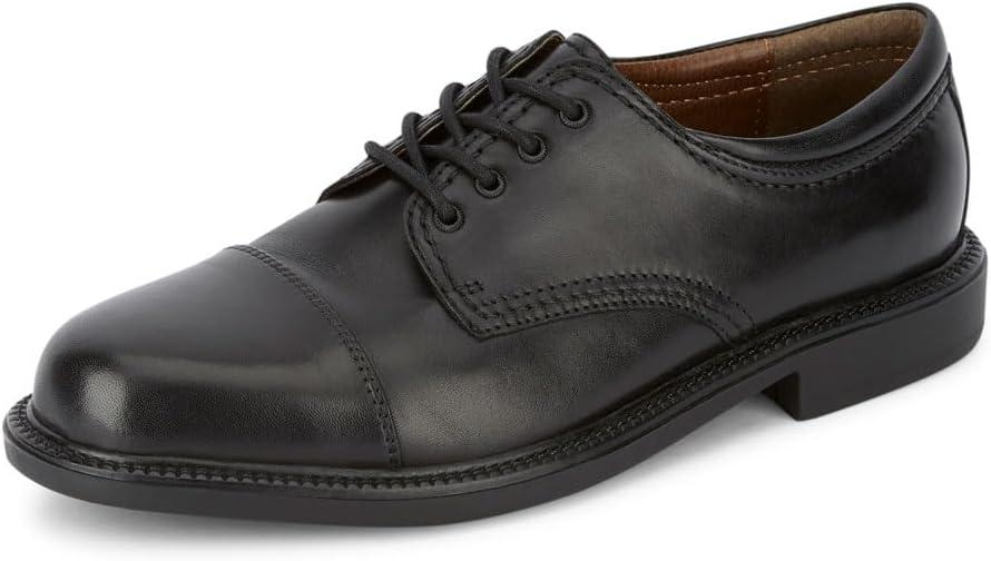 Dockers Gordon Leather Dress Shoes for Men Casual Cap Toe Mens Oxford Shoes 10.5