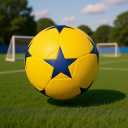 Thick Rubber Soccer Ball. Strong core. Size 5. Indoor and Outdoor Play. Ships deflated