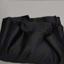 NICETOWN Black Blackout Curtain Blinds - Solid Thermal Insulated Window Treatment Blackout Drapes/Draperies for Bedroom (2 Panels, 42 inches Wide by 63 inches Long, Black)