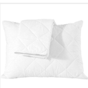 Quilted Pillow Protectors Queen Pair 20x30 Inches Extra Soft Thick Ultra Plush White Zippered Set of 2