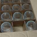 Kate Aspen 7 oz Stemless Drinkware Set of 11 - Clear Glass Cups for DIY Crafts, Party Favors, Bridal Events, Red or White Stemware, Small Tumblers, Decorative Barware, Unique Table Gifts