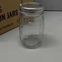 Classic 16 Oz Mason Jars, 6 Pack Canning Jars, Regular Mouth, Airtight & Leak Proof, Dishwasher Safe, Microwave & Freezer Safe, 3.2 x 4.5 x 5.5 inches