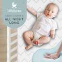 Babylicious Waterproof Pack and Play Mattress Pad - 38" x 26" | Roll Up Style - Breathable Soft Memory Foam - Portable Mattress Topper- Baby Foam Mattresses for Babies - Includes Easy Carry Buckle