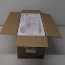 ROMASS Ceiling Fans with Lights and Remote, LED Outdoor/Indoor 38 inch Noiseless 3 Colors Dimmable 6 Speeds for Bedroom, Living Room, Kitchen, Patio, Hallway