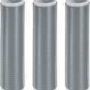 Uxcell 3 Pcs Silicone Pan Handle Sleeve, Heat Resistant Potholder Pot Holders Cover Sleeve for Frying Pan Handle Spatulas, Grey (M)