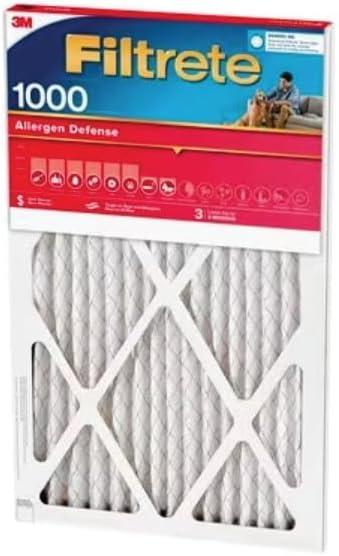 Filtrete Filter AIR 1000MPR 20X20X2IN NADP02-2IN-4