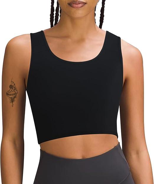 XUJI Half Chest Binder, Compression Bra, Women Transgender FTM Pullover Design Binder (Black, Small)