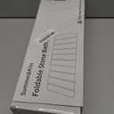 Foldable Stone Bath Mat, Quick Dry Stone Drying Mats for Bathroom, Super Absorbent Bath Mat, Non Slip, Large Diatomaceous Earth Dish Drying Mats for Kitchen Counter 23.5 x 15.4in, White