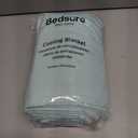 Bedsure Cooling Blanket for Hot Sleepers - Cold Blanket Queen Size for Sleeping, Ice Summer Cool Bedding with Rayon Derived from Bamboo, Lightweight Arc-Chill Thin Room Bed Cooling Essentials, 90x90