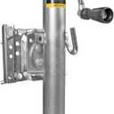 Big RED ATR39002R-1 Torin Boat Trailer Jack with Dual Wheel: Heavy Duty Swing-Back Bolt-On Trailer Jack, 3/4 Ton (1,500 lb.) Capacity
