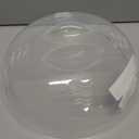 Microwave Splatter Cover for Food Large Microwave Plate Food Cover With Easy Grip Handle Anti-Splatter Lid With Enlarge Perforated Steam Vents,11.5 Inch,BPA Free & Dishwasher Safe (clear)