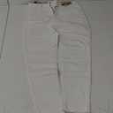 Hybrid & Company Womens Premium Stretch All Day Comfort Flat Front Trousers Chino Pants PW31201T WHITE, Size 9