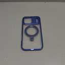 CASEKOO Deep Blue for iPhone 17 Pro Max Case with Ultra Magnetic Stand, Fit for MagSafe, 16FT Military Grade Protection, Kickstand for Viewing & Work, Clear Back, Blue