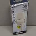 Conair Wall-Mount Hair Dryer, 1600W Blow Dryer with LED Nightlight, 2 Heat 2 Speed Settings, White