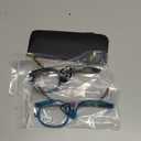 MMOWW 2 Pairs Makeup Reading Glasses for Women Magnifying Flip Down Cosmetic Readers +2.0