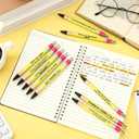 30 Pcs Teacher Appreciation Gift Pen Bulk Metal Glitter Thank You Teacher Pens Inspirational Black Ink Retractable Ballpoint Funny School Office Gift for Coworker Employee Grad Stationery(Delicate)