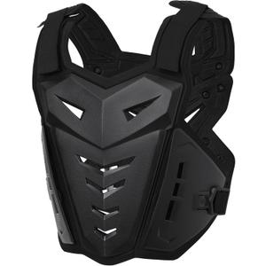 Light Upgrade Chest Armor Motorcycle Armor Body Guard Vest, Dirtbike Riding Off-Road Racing Cycling Skiing Motocross Adult Kids Protector Shirt Jackets for Street Bike, Mens Back Protection