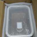 PrepNaturals 5 Pack 30 Oz Glass Meal Prep Containers - Dishwasher Microwave Freezer Oven Safe - Glass Storage Containers with Lids (Multi-Compartment)