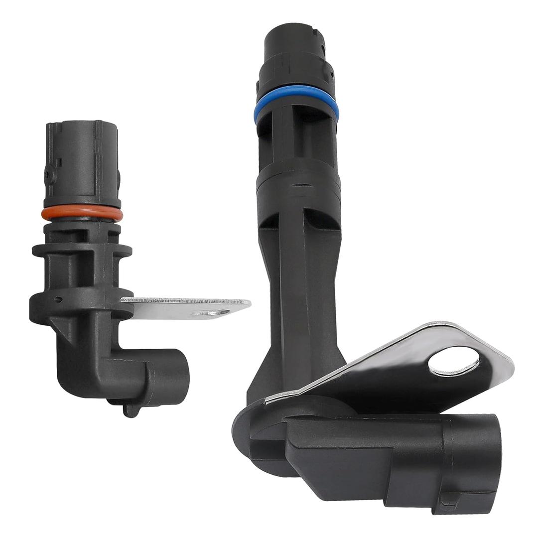 LoloWheat Crankshaft & Camshaft Position Sensor Fit for 1999-2007 Avalanche Silverado Savana Sierra 1500, for Hummer H2 Yukon Replaces 213354 12561211 PC278T