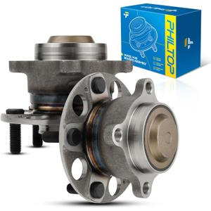 PHILTOP 512544 Rear Wheel Bearing and Hub Assembly 5 Lugs for Honda Accord 2013-2015 2018-2020, Acura TLX 2015-2020 with ABS 2 PCS