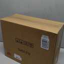 1.5 Gallon 2 PACK Glass Drink dispenser, Beverage Dispenser With Wood Stand, Lemonade Dispenser with Airtight Valve and Stainless Steel Spigot,Drink Dispenser for Parties