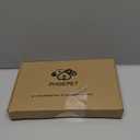 PHOEPET No Pull Dog Harness Medium Reflective Front Clip Vest with Handle,Adjustable 2 Metal Rings 3 Buckles,[Easy to Put on & Take Off](M, Orange)