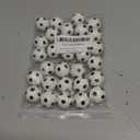 Xeehwb 30pcs Bouncy Balls,Soccer Bouncing Balls,High Bouncing Rubber Soccer Ball for Stress Relief,Multi-Item Party Favor Packs,Ball Games,Classroom Prizes,Stocking Stuffers(27mm)