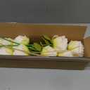15 Piece Peony Simulation Flowers Bouquet Home Wedding Party Decor Milk White