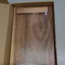 Medium 12" Acacia Wood Riser Pedestal Stand  Farmhouse Wood Display Riser for Kitchen and Bathroom Dcor - Counter Display, Plant Stand, Jewelry Holder, Vanity Tray, Candle Stand (M:12"x7"x1.57")