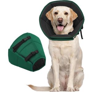 Dog Cone Collar After Surgery for Large Dogs, Adjustable Soft Cone for Dogs to Stop Licking, Professional Elizabethan Collar for Pet, Recovery Cones for Wound Healing & Hot Spots