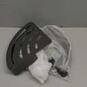 LONGRUI 2-Pack Plastic Corner Shower Shelf, Gray  No-Drill Wall-Mounted Bathroom Organizer with Hooks, Waterproof Storage Rack for Bathroom & Kitchen