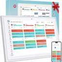 WiFi Digital Calendar Smart Family Planner:Electronic Calendar Smart Touchscreen Display with Video Call, Chore Chart & Shared Family Schedule,Gifts for Women Men, Gifts for Mom Dad