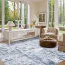 GarveeHome Large Area Rugs 9x12 for Living Room, Abstract Washable Rug Modern Non Slip Floor Mat Carpet Indoor Thin Accent Rug for Bedroom Dining Room Playroom Nursery Home Decor