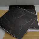 AKOLAFE 40 Sheet Vinyl Flooring 12 x 12 Peel and Stick Floor Tile Waterproof Black Marble Vinyl Floor Tiles Clearance Self Adhesive Floor Tiles Sticky Laminate Flooring for Bathroom Kitchen Basement