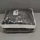 Electric Heated Blanket Full Size 72"84", Breathable & Luxurious Flannel, Soft Warm Gift with Over-Heat Protection, 4 Heating Levels & 10 H Auto Shut Off, Machine Washable, Dark Grey