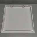 Vent Systems 16'' x 16'' Inch White Metal Access Panel with Click Function - Easy Access Doors - Access Panel for Drywall, Wall, Electrical and Plumbing Service Door