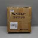 Framed Neutral Abstract Wall Art Set, 4 Piece Modern Color Blocks Hanging Prints Picture, Tan Gray and White Painting Decor for Entryway Bedroom Living Room Hall Staircase 12x12 Inch