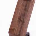 Walnut Wood Clipboard with Stand Set - High Hardness Furniture Grade Material, Handmade Small Clipboards for Holding Long Receipts, Bills, & Reservation Notices