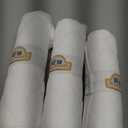 BlueSnail Quilted Thicker Waterproof Changing Pad Liners,3 Count(Snow White 13 x 27)