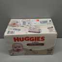 Huggies Calm Baby Wipes, Unscented, Hypoallergenic, 10 Push Button Packs (560 Wipes Total)